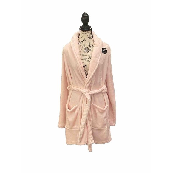 Cynthia Rowley #1 Mom Luxury Robe Pink Size Large Mother’s Day Gift Spa Romantic - Picture 2 of 4